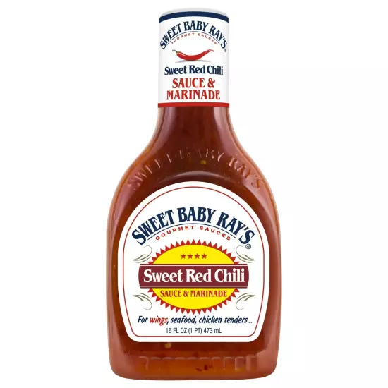 Sweet Baby Ray’s Sweet Red Chili Sauce & Marinade - 3 Pack ( Size 16 oz Bottles)