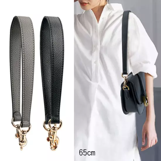 Wide Leather Bag Handle Strap Shoulder Belt Handbag Replacement Bag Accessories*