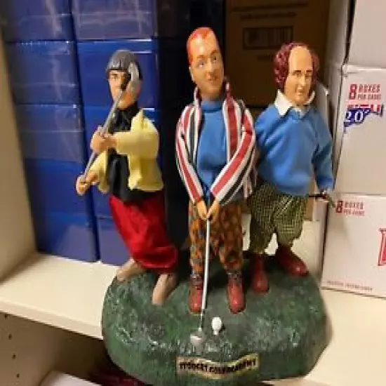 Three Stooges Golf Academy animated musical statue (still works!)