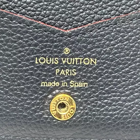 LOUIS VUITTON Multicult Card Case Navy Monogram Empreinte M67263