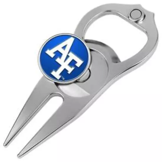 Hat Trick Openers 6 In 1 Golf Divot Tool - Air Force Falcons