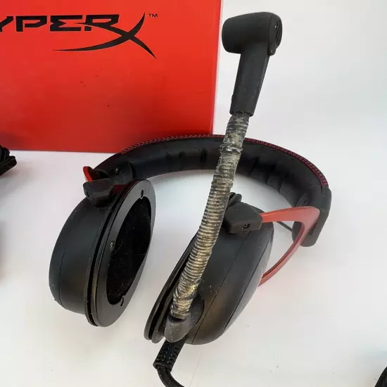 HyperX Cloud II Red Gaming Headset ONLY - 7.1 Surround Sound PC PS4 Xbox TESTED 