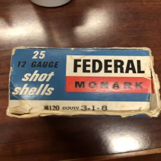 Federal Monark 12- Gauge Box