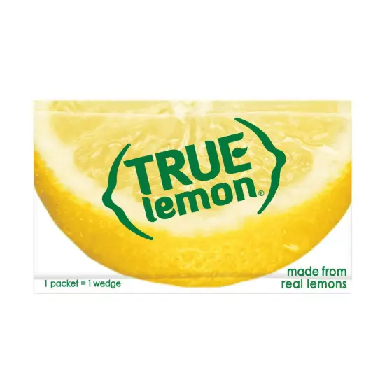 True Lemon sugar free drink mix 100 packets,caffeine free & on the go