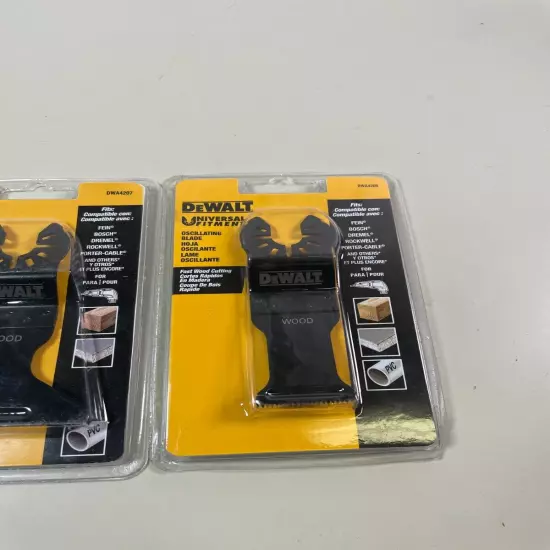 Dewalt Universal Oscillating Blade DWA4206 & DWA4207 Multi Tool Blades New