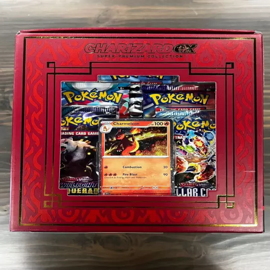 Pokemon TCG Charizard ex Super Premium Collection Figure Box Factory Sealed