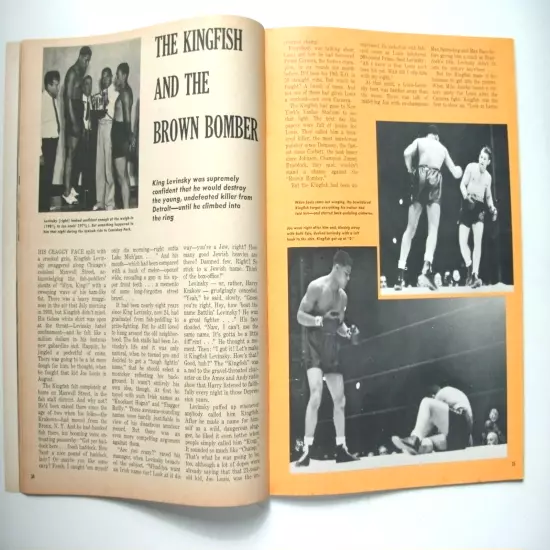 BOXING ILLUSTRATED/WRESTLING NEWS 8/64 WILLIE PEP! DANNY HODGE! LITTLE CLOUD!