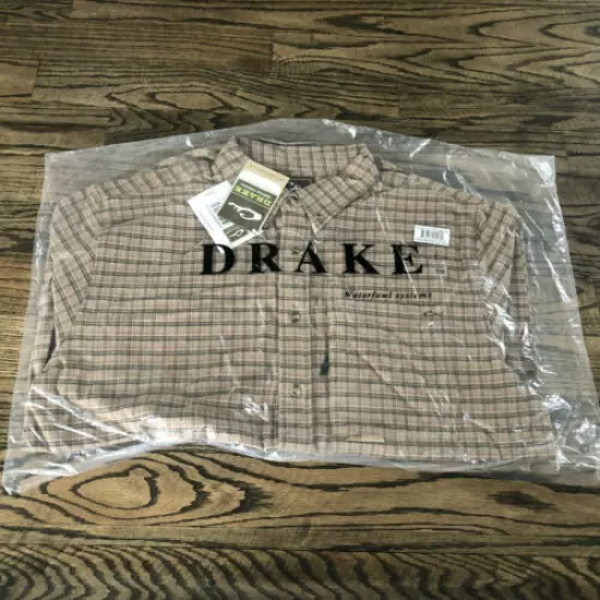 DRAKE AUTUMN BRUSHED TWILL SHIRT COTTON LONG SLEEVE NWT M L XL 2XL ~ You Choose