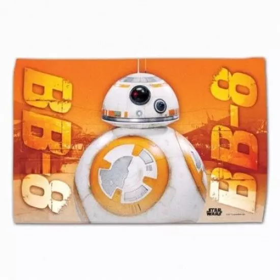 New Star Wars Golf Towel. 16 by 25 Inches. BB8, Darth Vader, Yoda or R2D2