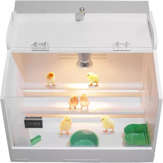 Intelligent Brooder Box 4 Suit,15-30 Newborns Chicks Birds Parakeet Incubators B