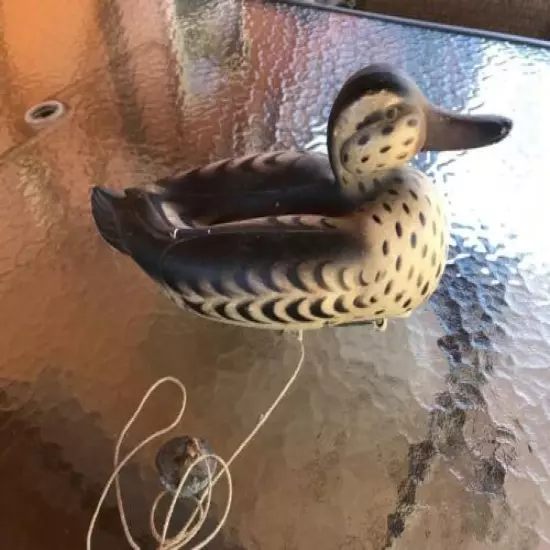 Black Duck Decoy , 15” o/a length D-16 A T Co. Lititz , PA