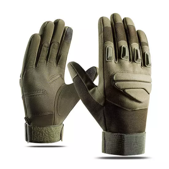 Tactical Gloves Impact Protection Army Military Training Shooting Hunting Gear