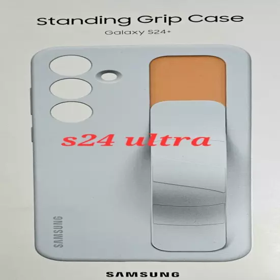 GENUINE Samsung Standing Grip Case For Galaxy S24+ PLUS EF-GS926 LIGHT BLUE