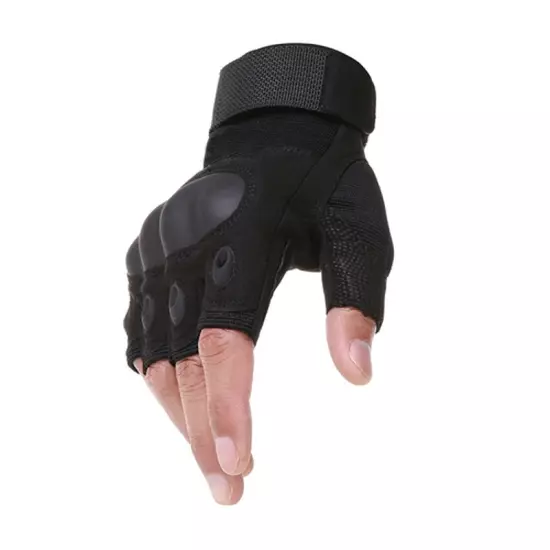 Outdoor Tactical Gloves Sport Gloves Half Finger Type Men Combat Gloves Shooting