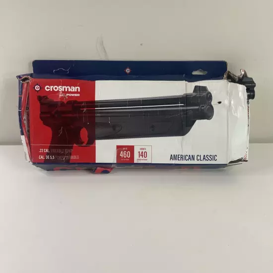 Crosman American Classic .22 Multi-Pump Pneumatic Pellet Air Pistol Damaged Box