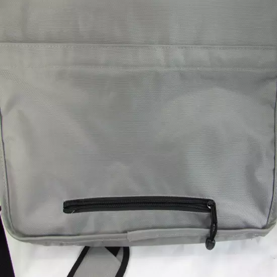 Solo Laptop Bag Messenger Commuter Briefcase Gray 52285 Removable sleeve Classic