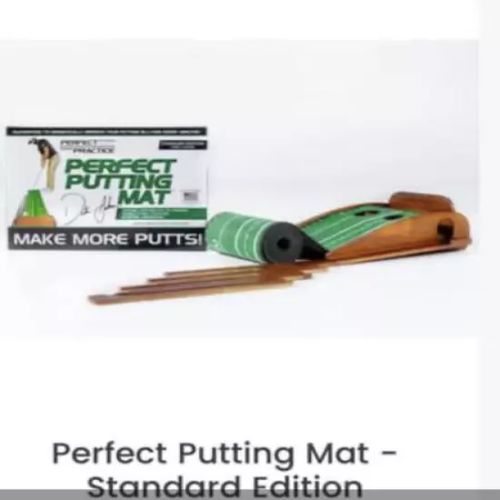 perfect practice perfect putting mat