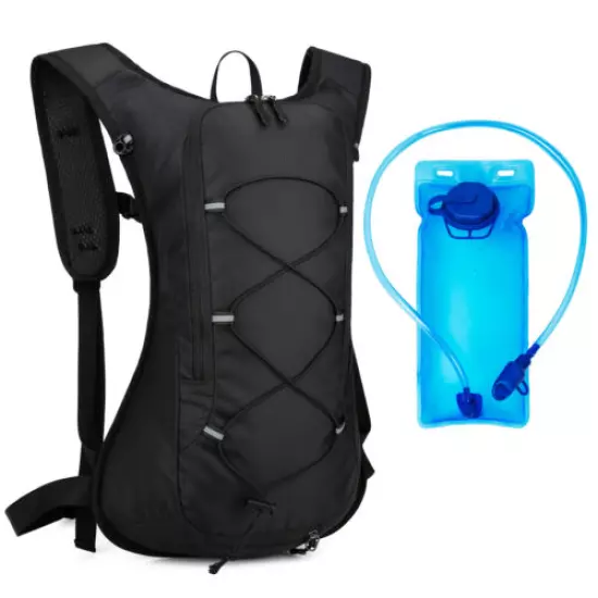 Running Cycling Large Vest Backpack Sports Camping Hydration Water Bladder Bag