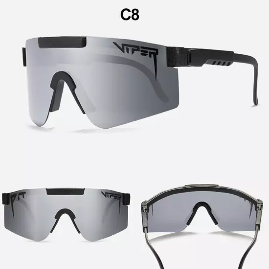 Integrated Lenses Polarized Sunglasses Wind Goggles Cycling Eyewear