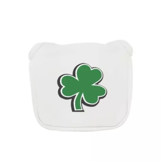 Shamrock Clover Sunfish Leather mallet putter golf headcover