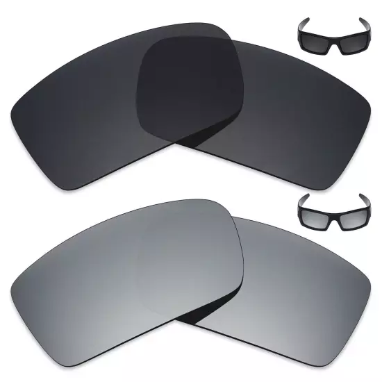 hdhut Anti-Scratch Polarized Replacement Lenses for-Oakley Gascan OO9014Sunglass