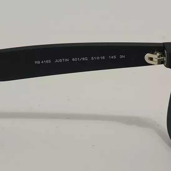 Ray Ban Classic Justin Sunglasses Matte Black RB4165 