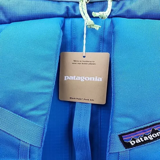 NEW Patagonia Black Hole Pack 32L Backpack Vessel Blue # 49302