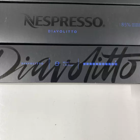 LOT x120 NESPRESSO VERTUO DIAVOLITTO Espresso Capsules Coffee Pods 1.35 Oz