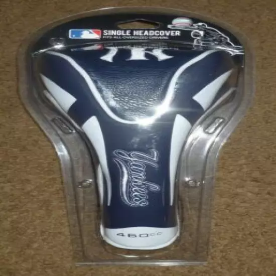 New York Yankees NY MLB Hybrid or Driver Headcover Oversized Drivers 460cc