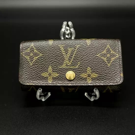 LOUIS VUITTON Monogram Multicles 4 Four Hooks Key Case M62631 Authentic