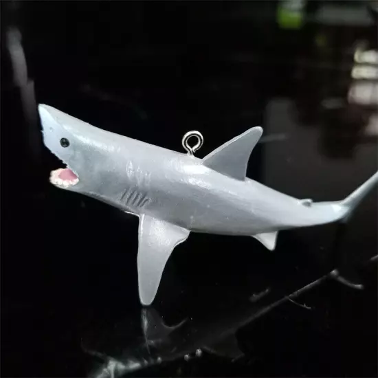 Creative DIY Aquarium Floating Ornaments Aquascape Shark Figurine Decor Fish