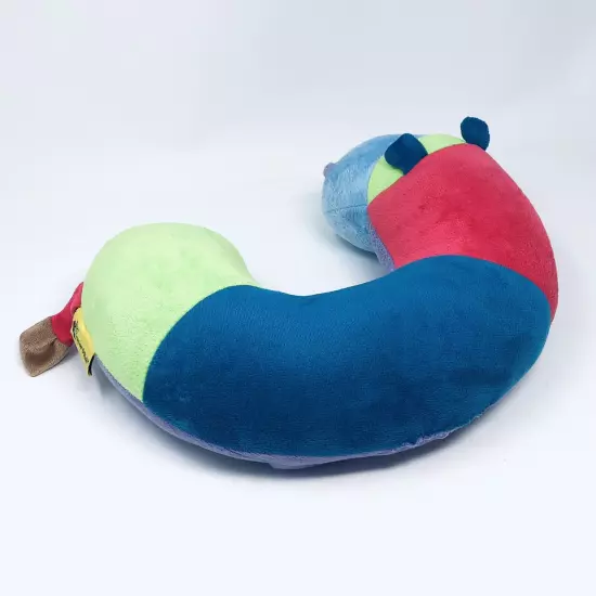 Critter Piller Kids Travel Buddy & Comfort Pillow Bright Hippo Toddler Unisex