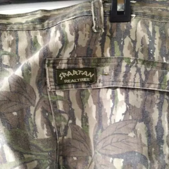 Vintage Men’s Camouflage Spartan Realtree Pants Hunting 44 X 33