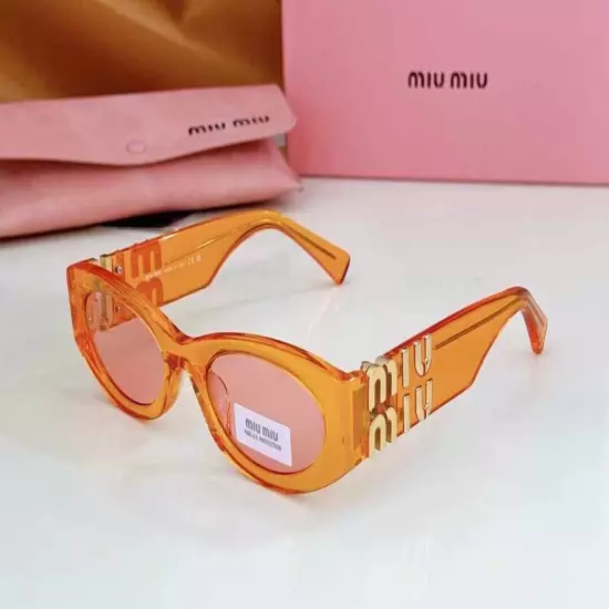 Premium Quality New MiuMiu Oval Women Sunglasses/ miumiu glasses