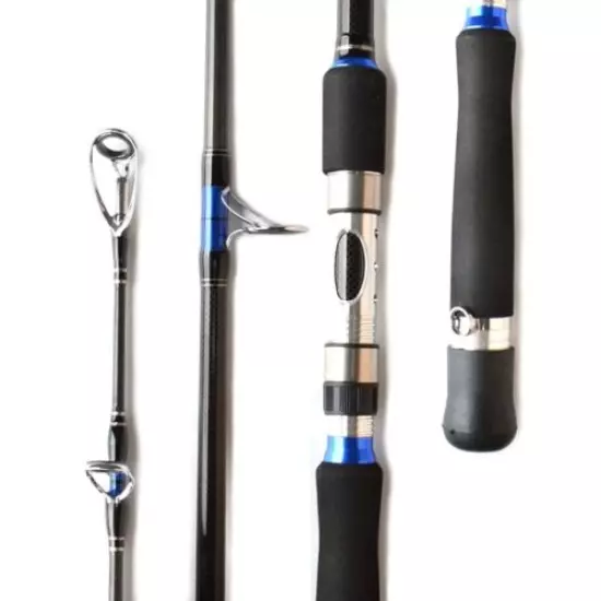 Jigging Boat Spinning Fishing Rod Pole Japan High Carbon Fiber Fast 3 Sections S