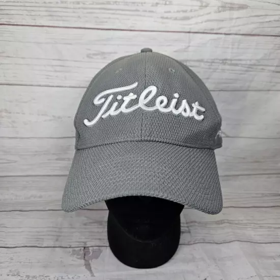 Titleist Pro V1 Hat Cap Size L/ XL FJ FootJoy Gray Golf Cap A-Flex Stretch Fit