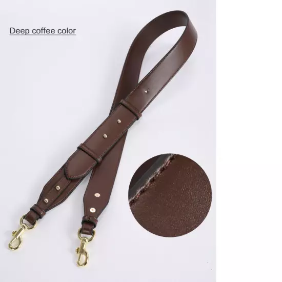 Replacement Adjustable Leather Shoulder Strap for Crossbody Shoulder Bag Purse