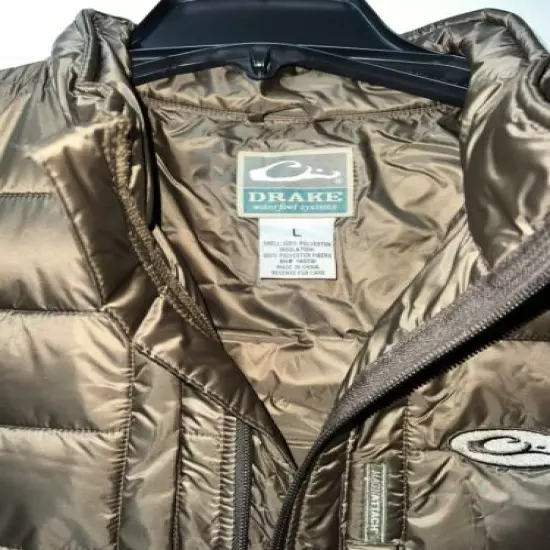 Drake Waterfowl LST Double Down Endurance Hybrid Liner Full Zip Max Five *LARGE*