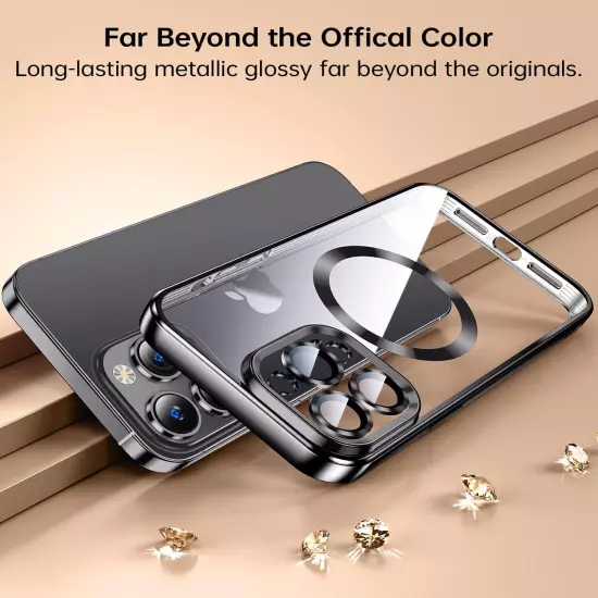 Shockproof Mag Safe Case For iPhone 16 15 14 Pro Max 13 12 11 Camera Lens Cover