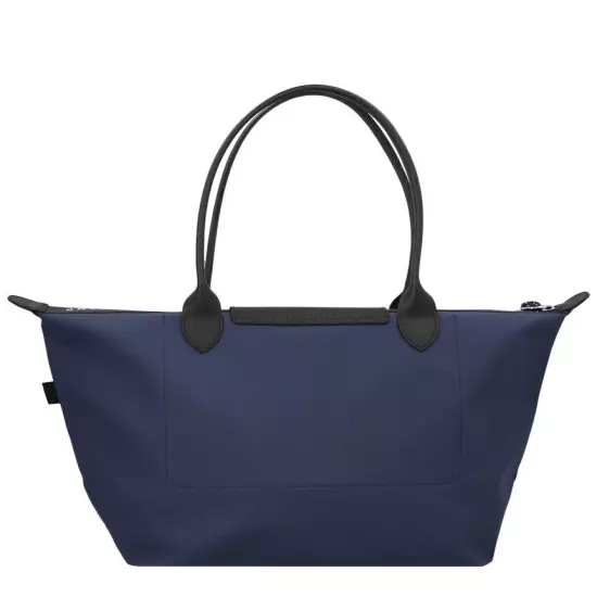 Longchamp Le Pliage Shopper Large Canvas Tote Women's Blue