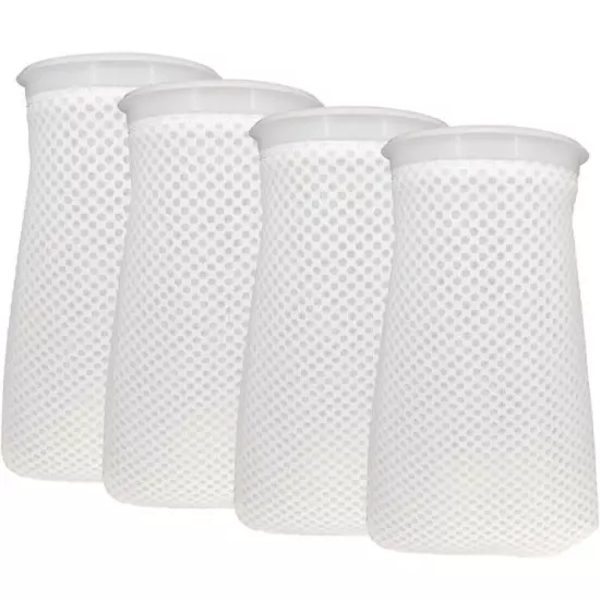 4 Pack 7” x 14” Honeycomb Filter Socks For Saltwater Aquarium