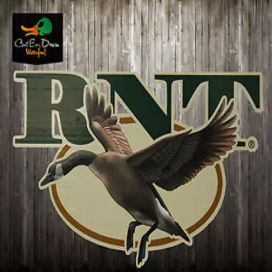 RNT RICH-N-TONE LANDING CANADA GOOSE DECAL STICKER LOGO DUCK GOOSE CALL