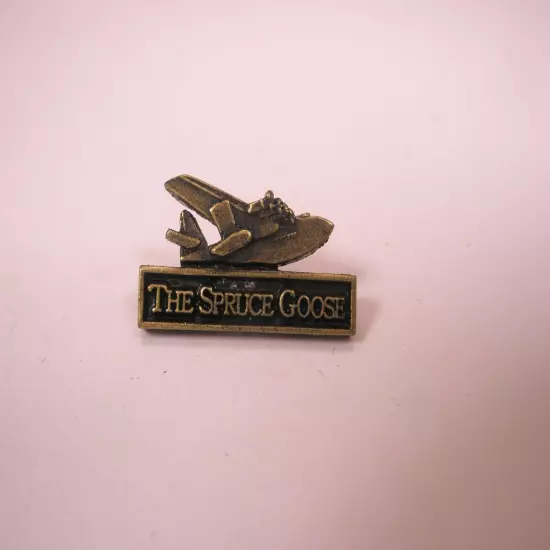 Hercules Spruce Goose Hughes H4 Vintage Tie Tack Lapel Pin aviation museum