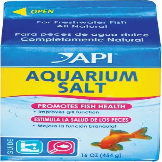 API AQUARIUM SALT Freshwater Aquarium Salt 453-Gram Box