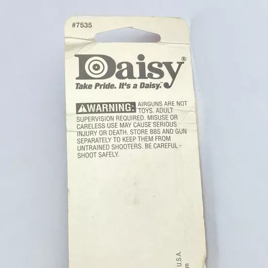 Daisy 350 Count Premium Grade Zinc Plated Steel .177 Cal 4.5mm BB's NEW