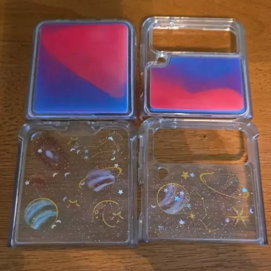 Two SAMSUNG flip 4 Phone Cases Sand And Space 