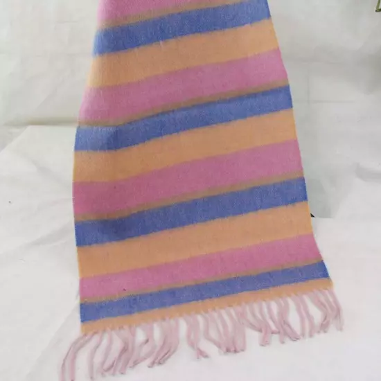 Sale New Vintage Fringe Mans Cashmere Wool Warm Striped Scarves Scarf Gift 36238