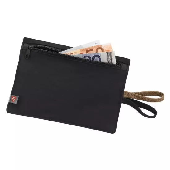 Lewis N. Clark RFID Hidden Travel Wallet, interior pockets Security & Safety BLK