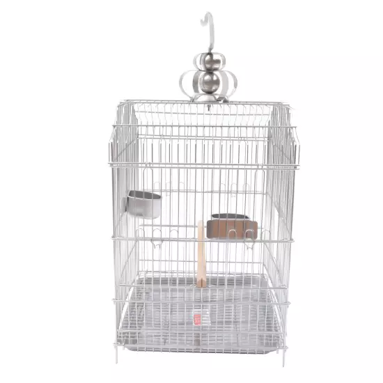 Bird Cage Easy to Carry Safety Lock for Budgies Cockatiels Cockatoos Parakeets