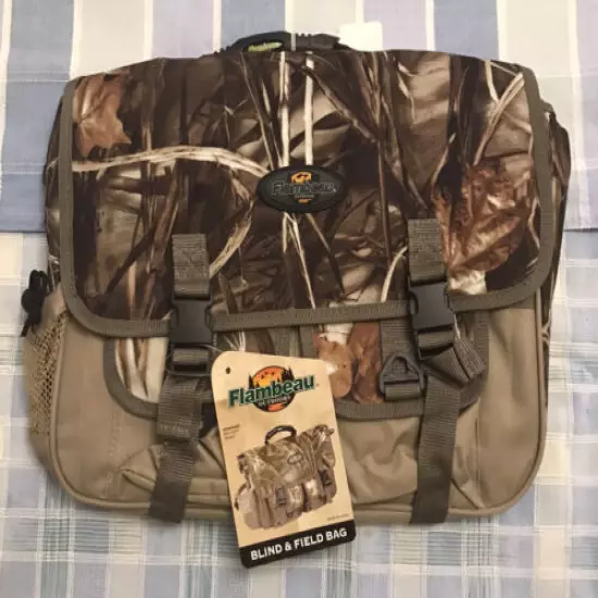 New Flambeau Outdoors Max-4HD Camo Blind & Field Bag